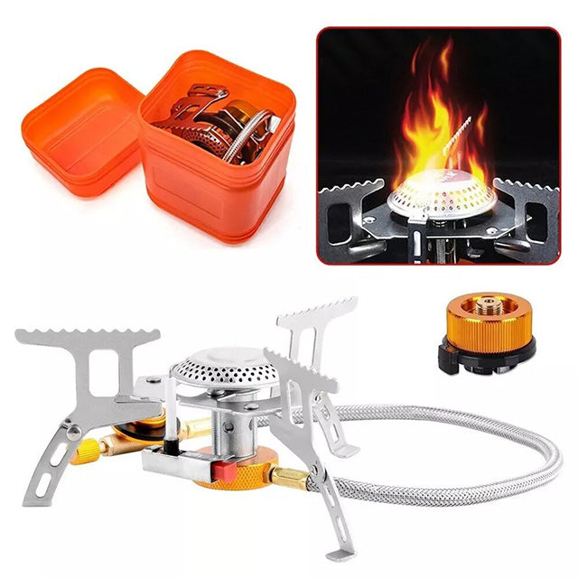 Folding Camping Stove – Portable Mini Burner for Outdoors