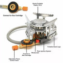 Folding Camping Stove – Portable Mini Burner for Outdoors