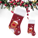 Classic Christmas Stockings – Pack of 2 Embroidered Hanging Christmas Decoration