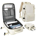 Women’s Carry-On Travel Backpack – Flight Approved Waterproof Travel Bag with Shoe Compartment