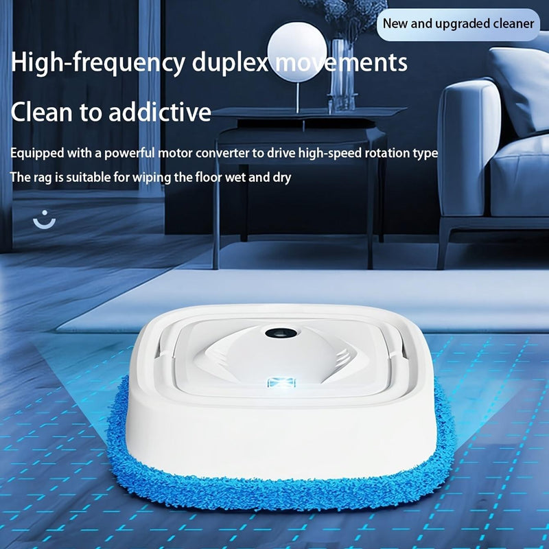 Smart Robot Mop – Automatic Rechargeable Vacuum Wet & Dry Floor Cleaner