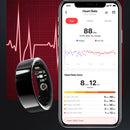 Smart Ring - Fitness Tracker with Heart Rate - Blood Oxygen Monitor