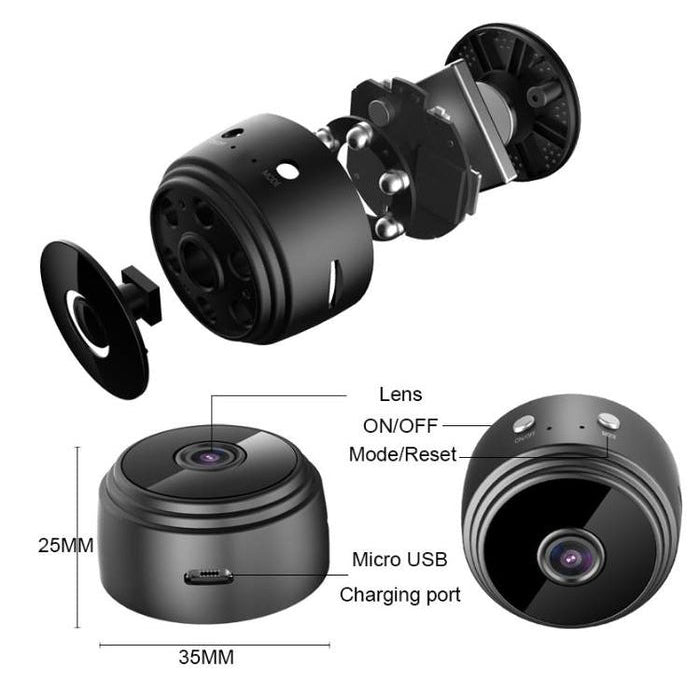 Portable 360 Reversing Camera - Wireless and Easy to Install