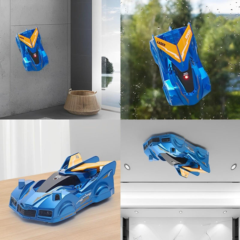 Gravity-Defying Laser Chasing RC Car