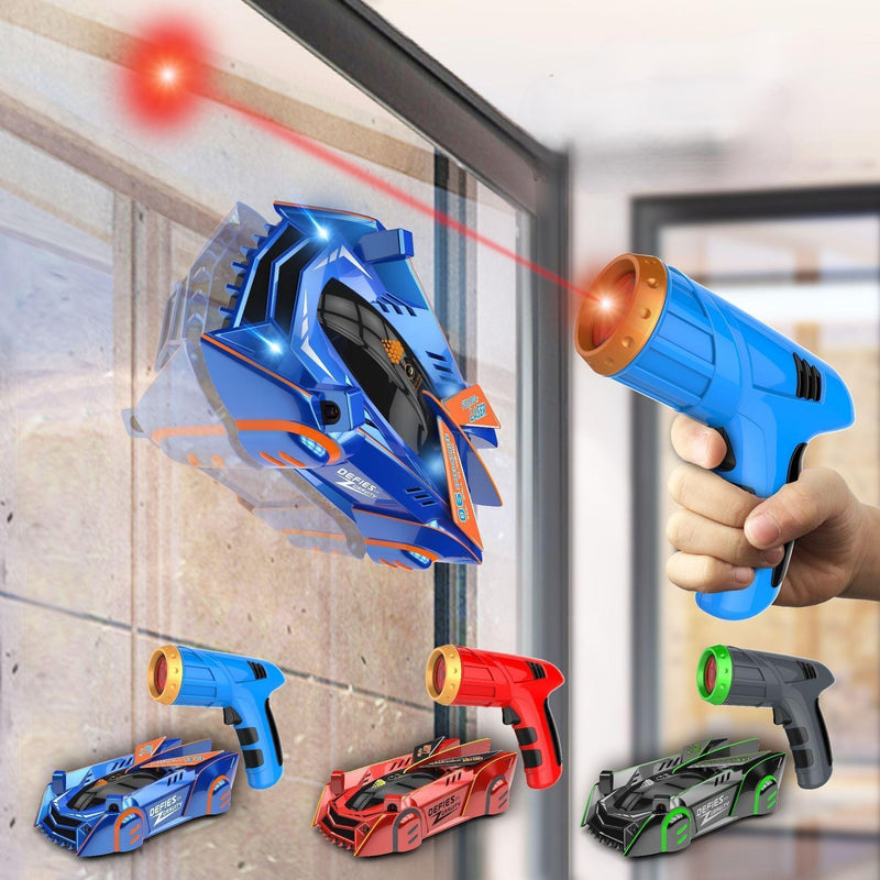 Gravity-Defying Laser Chasing RC Car
