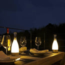 Wine Bottle LED Table Lamp – Touch Dimmable Rechargeable Light