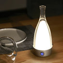 Wine Bottle LED Table Lamp – Touch Dimmable Rechargeable Light