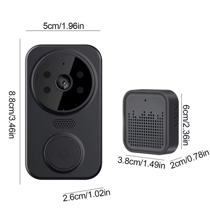 Smart WiFi Doorbell Camera – Wireless HD Video Door Bell