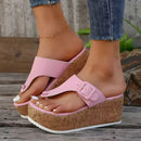 Women's Dressy Casual Sandals – Orthopedic Comfy Block Heel Peep Toe Anti-Slip