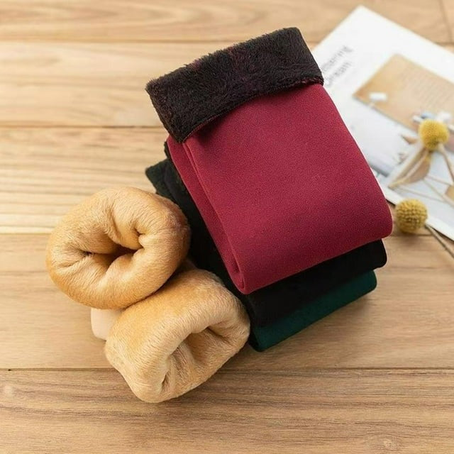 Women’s Fleece Thermal Socks – Warm Non-Slip Slipper Socks for Winter