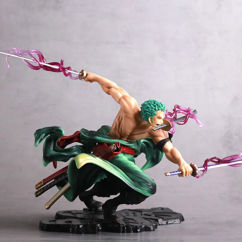One Piece Roronoa Zoro Santoryu Figurine