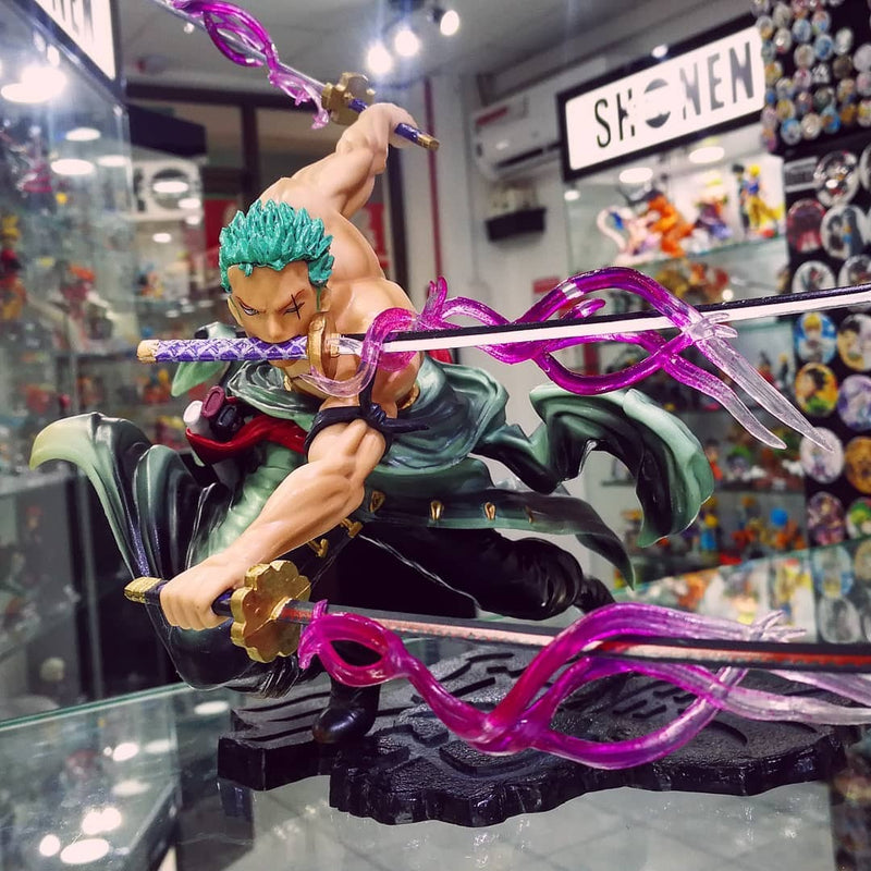 One Piece Roronoa Zoro Santoryu Figurine