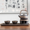 Japanese Style Tea Set – Ceramic Pottery Teapot with Cups