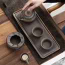 Japanese Style Tea Set – Ceramic Pottery Teapot with Cups